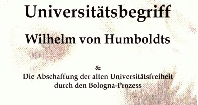 Hoppe: Der freiheitliche Universitätsbegriff Wilhelm von Humboldts