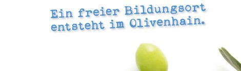 Platanenblatt e.V. Ein freier Bildungsort entsteht im Olivenhain.